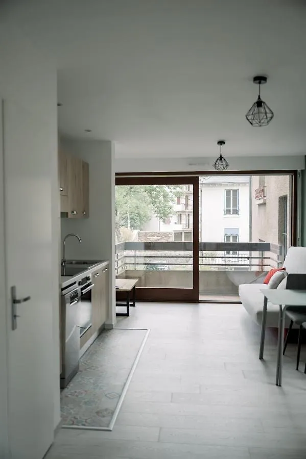 アパート Studio Bompard 1 Coeur De Ville Rodez, Parking Prive